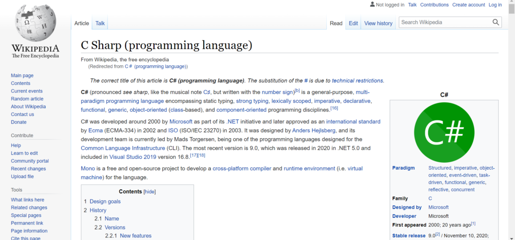 Article Sample on Programming Languages category