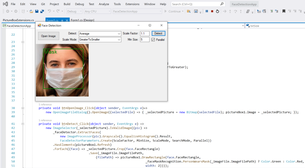 Face Recognition with ML.NET and Model Builder